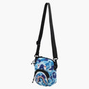 Bape Abc Camo Shark Mini Bag Blue