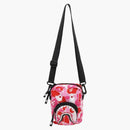 Bape Abc Camo Shark Mini Bag Pink