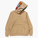 Bape Abc Camo Shark Pullover Hoodie (SS25) Beige