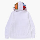 Bape Abc Camo Shark Pullover Hoodie (SS25) White