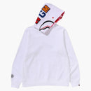 Bape Abc Camo Shark Pullover Hoodie (SS25) White