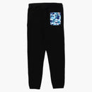 Bape Abc Camo Shark Sweat Pants Black
