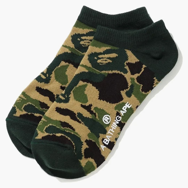 BAPE ABC CAMO SHORT SOCKS (SS20) Green