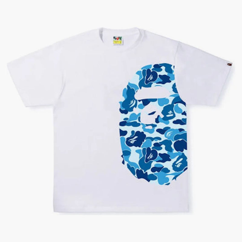 Bape Abc Camo Side Big Ape Head Tea White/Blue