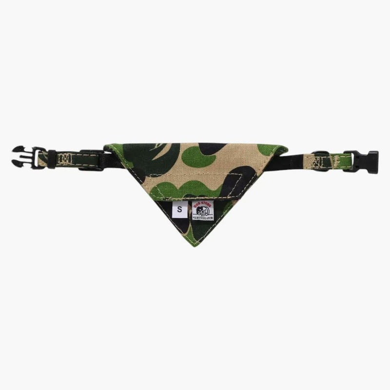 Bape ABC camo malý pes Bandana Green