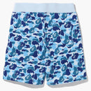 Bape Abc Camo Sweat Shorts Blue