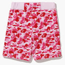 Bape Abc Camo Sweat Shorts Pink