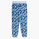 Bape Abc Camo Sweatpants Blue