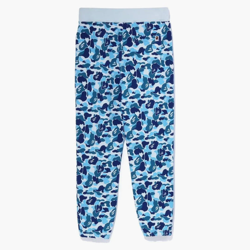 BAPE ABC Camo Sude Pants Blue