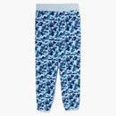 Bape Abc Camo Sweatpants Blue