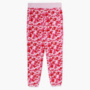 Bape Abc Camo Sweatpants Pink