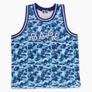 Bape Abc Camo Tank Top Blue