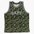 Bape Abc Camo Tank Top Green