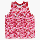 Bape ABC Camo Tank Top Pink