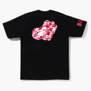 BAPE ABC CAMO TEA NEGRO/PINK