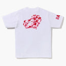 Bape Abc Camo Tea White/Pink