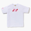 Bape Abc Camo Tea White/Pink