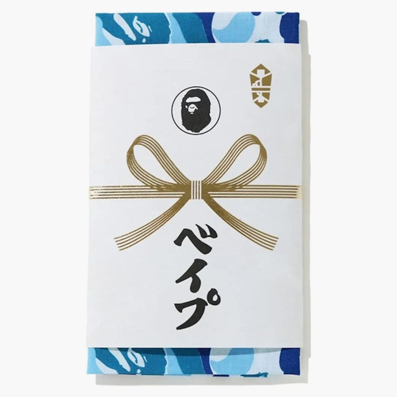 BAPE ABC CAMO TENUGUI BLUE
