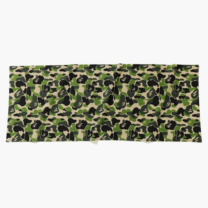 BAPE ABC CAMO TENUGUI GREEN