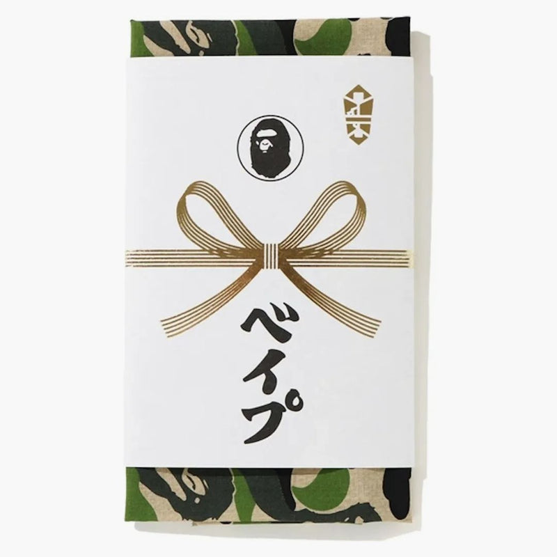 BAPE ABC CAMO TENUGUI GREEN