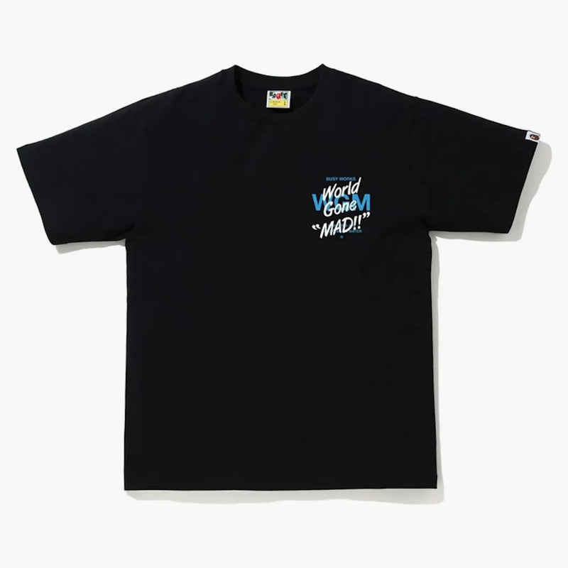 BAPE ABC CAMO WGM APE HEAD TEA SVART/BLÅ
