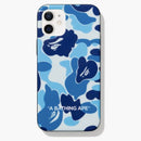 Bape Abc Camo Iphone 12 Mini Case Blue
