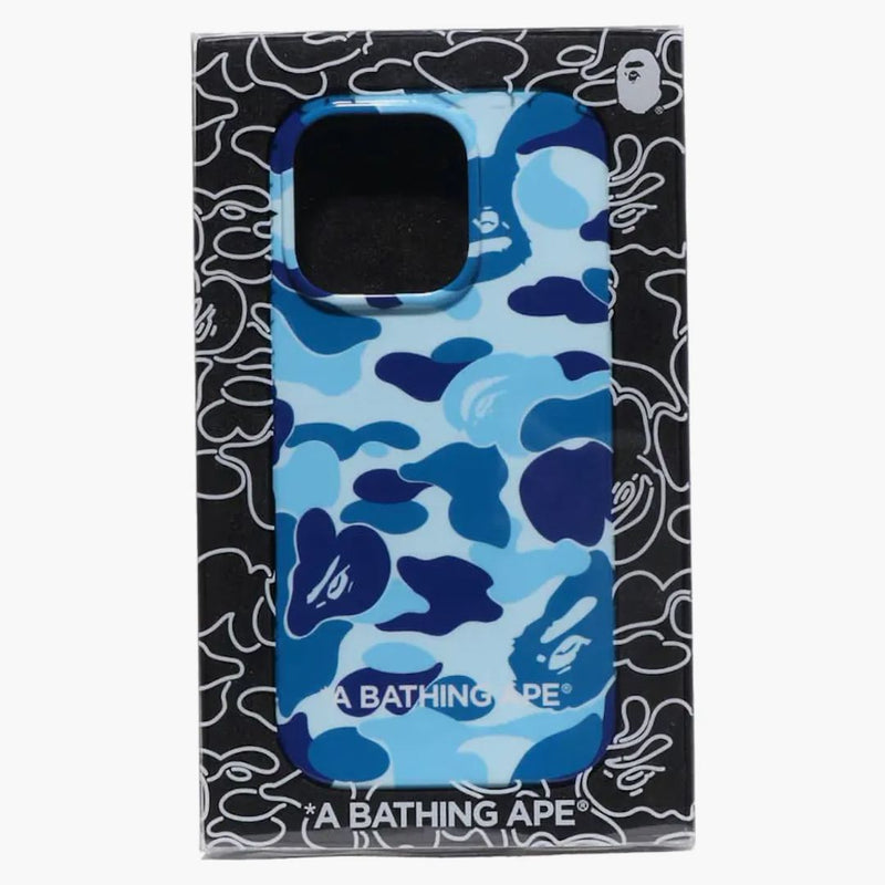BAPE ABC CAMO iPhone 16 Pro Case Blue