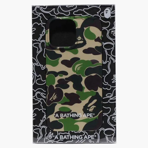 BAPE ABC camo iPhone 16 pro max case verde