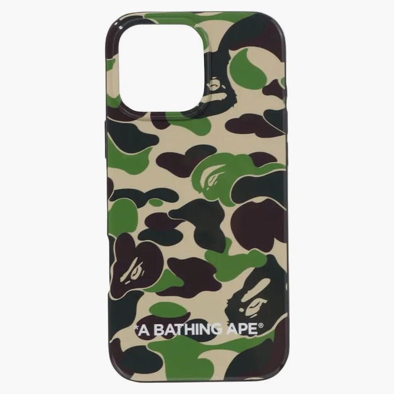 BAPE ABC CAMO iPhone 16 Pro Max Case Green