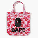 Bape Abc Clear Dead Bag Pink
