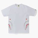 BAPE ABC DOT Reflectante Tiburón de tiburón White White