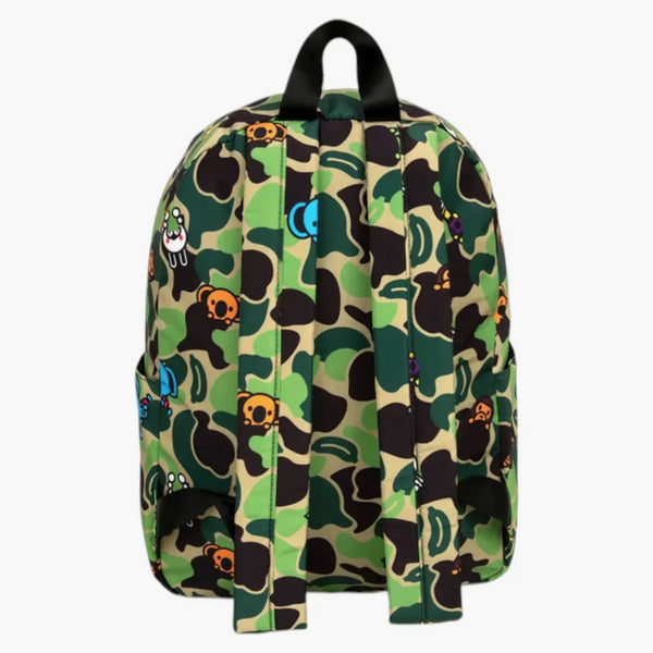 Bape Abc Milo All Friends Medium Backpack (ss25) Green