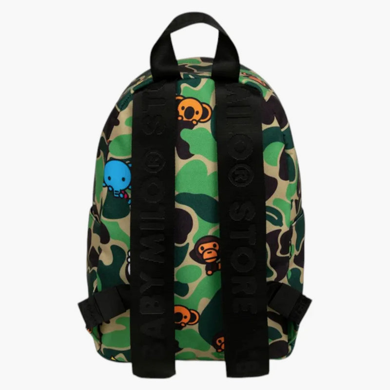 Bape Abc Milo All Friends Mini Backpack (ss25) Green