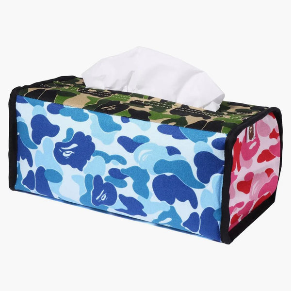 BAPE ABC Mix Camo Tkáňová krabička Cover Multicolor