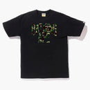 Bape Abc Nyc Logo Tee Black/green