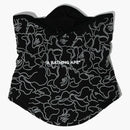 BAPE ABC Neon Camo Sports Mask Black