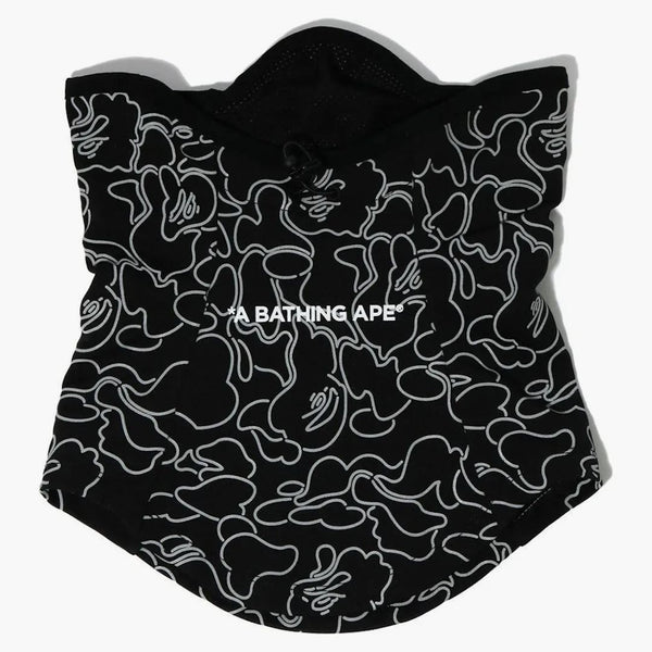 Bape ABC Neon Camo Sports Mask Black
