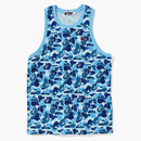 Bape ABC One Point Tank Top Blue
