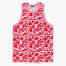 BAPE ABC One Point Point Tank Toqu Toarr Pink