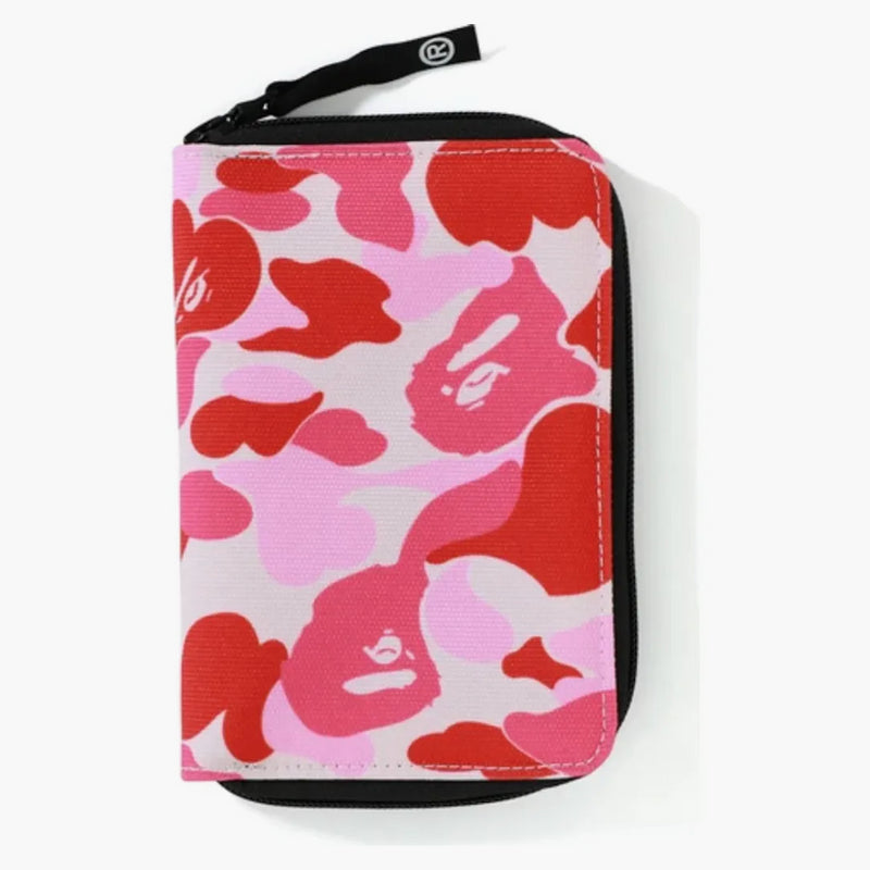 BAPE ABC Passport Case (FW19) Pink