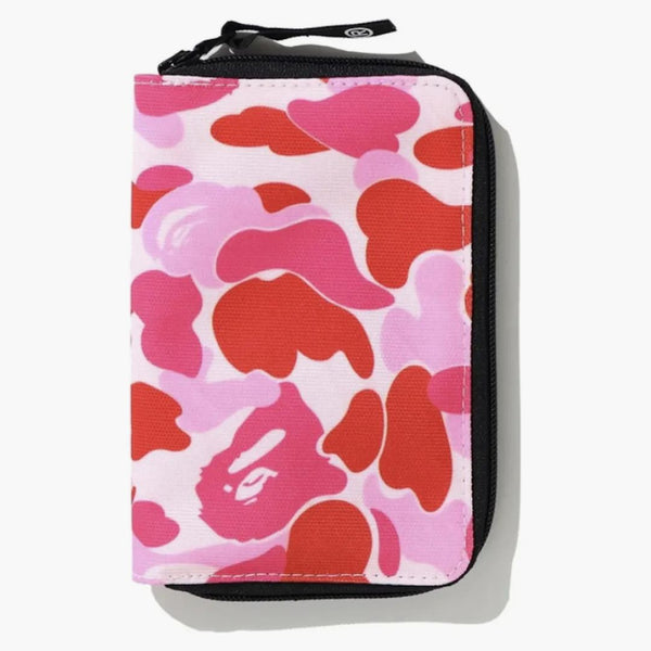Bape Abc Passport Case (fw20) Pink
