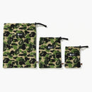 Bape Abc Pouch (Set of 3) Green