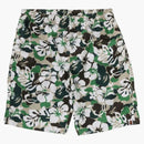 Bape Abc Resort Camo Beach Shorts Green