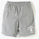 Bape ABC reversible shorts gray/blue