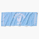 Bape ABC Sea Surface Camo Beach Towel Blue