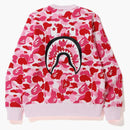 Bape Abc Shark Crewneck Pink