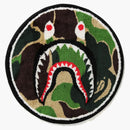 Bape Abc Shark Rug Green