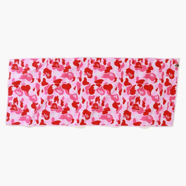 Bape Abc Sport Towel Pink