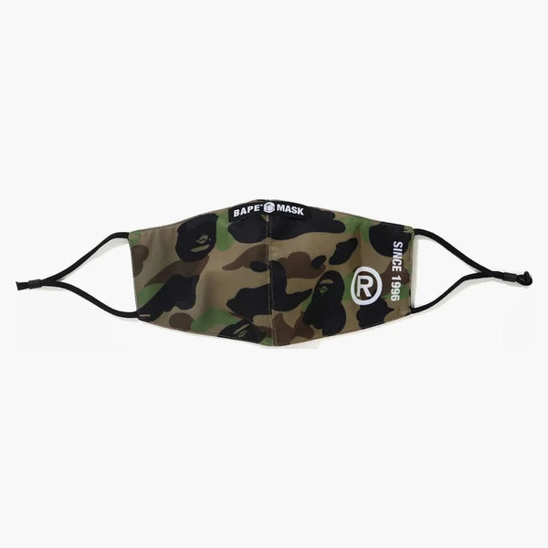 Bape a Bathing Ape 1st Camo Print Mask Green