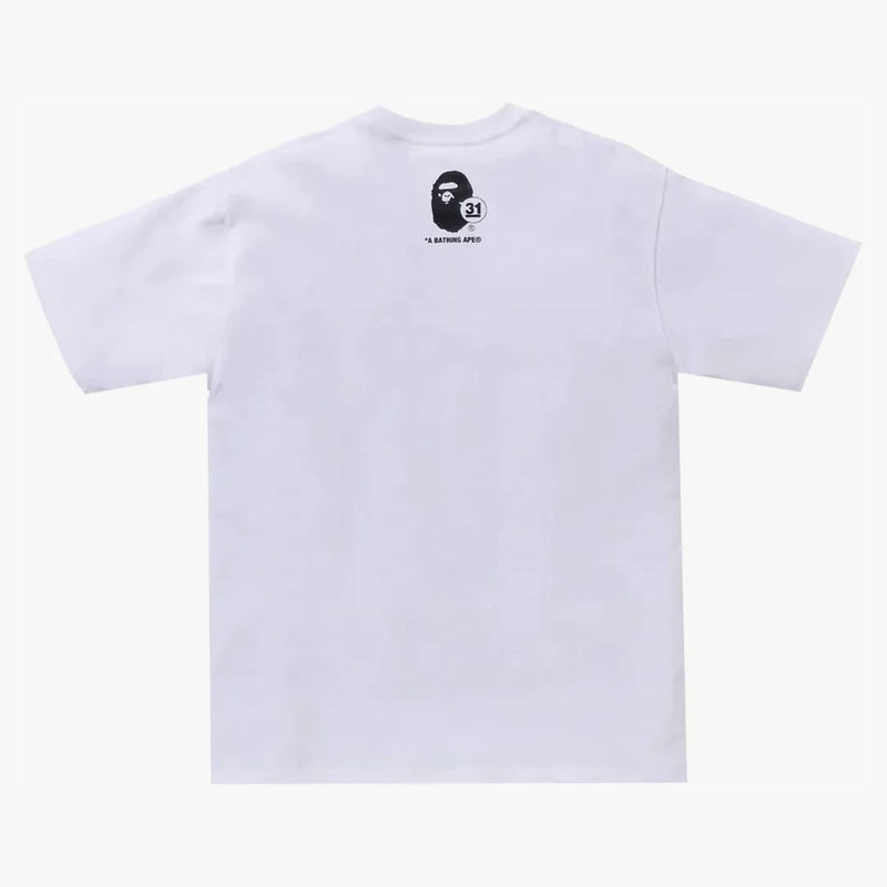 Bape a koupání lidoop 31. výročí ABC Camo Tee White/Pink